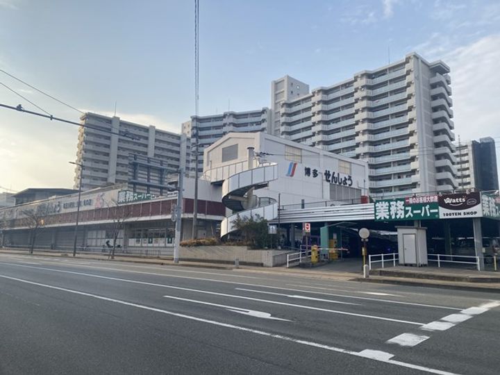 福岡県福岡市博多区千代1丁目の賃貸マンションの周辺