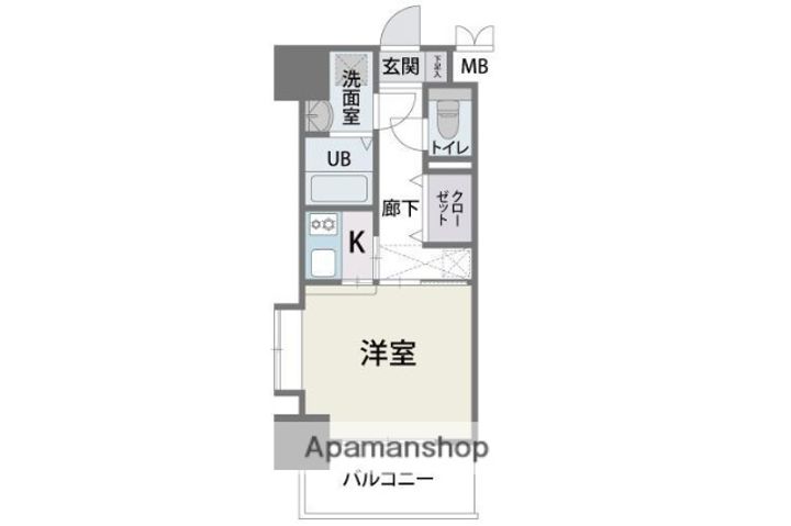 CAVANA天神の間取り