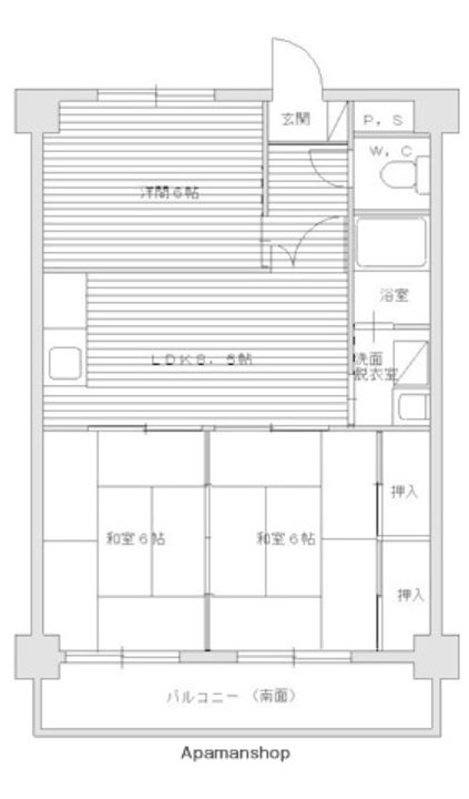フローレンス白木原の間取り