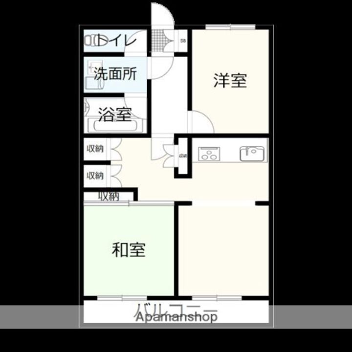ライオンズマンション南福岡の間取り