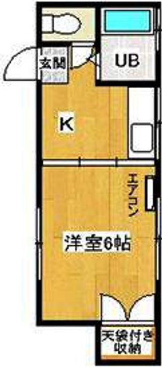 ひまわり荘の間取り