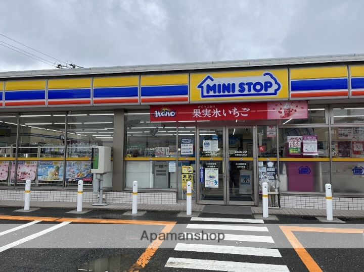 福岡県太宰府市通古賀3丁目の賃貸アパートの周辺