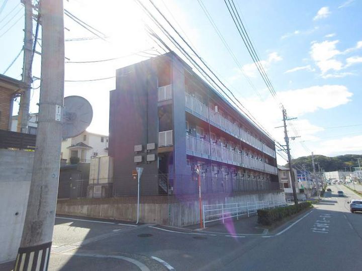 レオパレス月隈南の外観