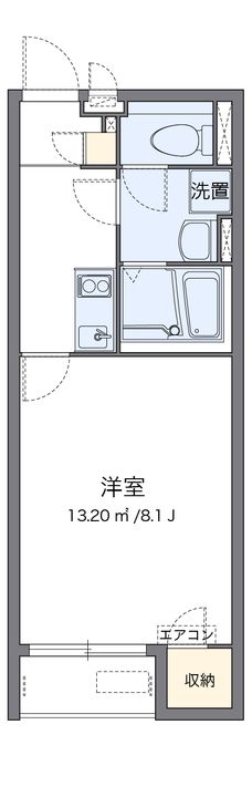 クレイノCHIARIHILLSの間取り