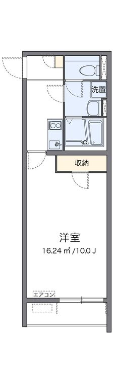 クレイノRIRIKAの間取り
