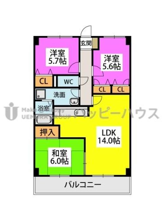 ディナスティⅧの間取り