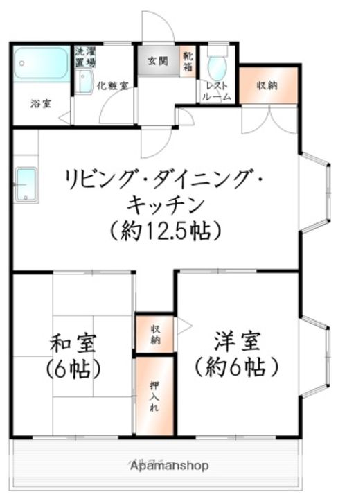 ヒルサイドテラスの間取り