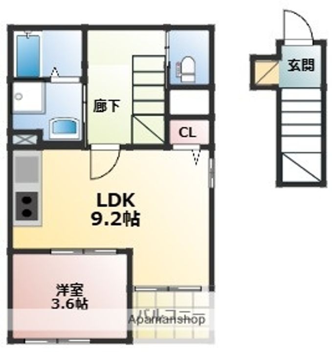 URBAN NESTの間取り