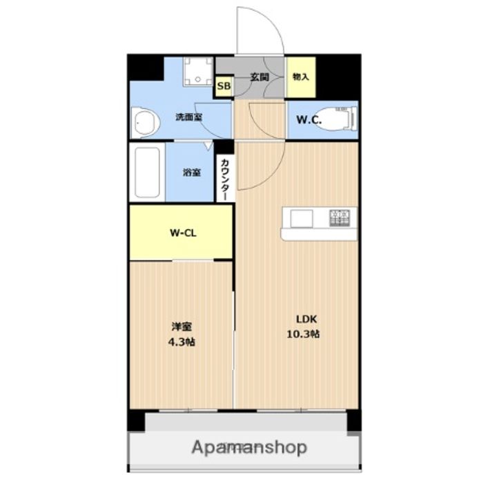 LIBTH春日原の間取り