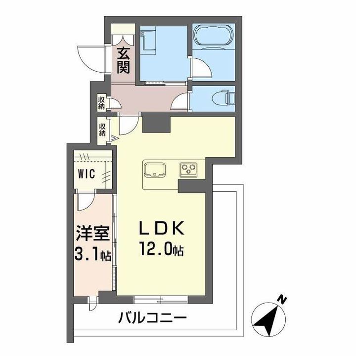 プラミリー大野城の間取り