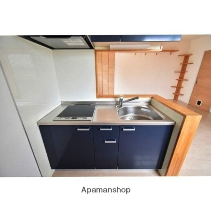 福岡県小郡市三沢の賃貸アパートのキッチン