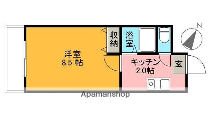 エース弐番館の間取り