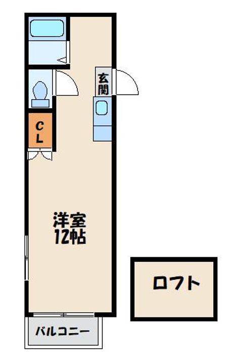 ルート新宮駅前の間取り