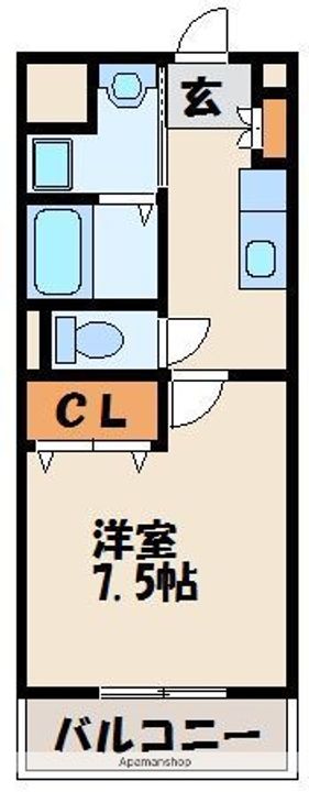 グランシャリオ日の里の間取り