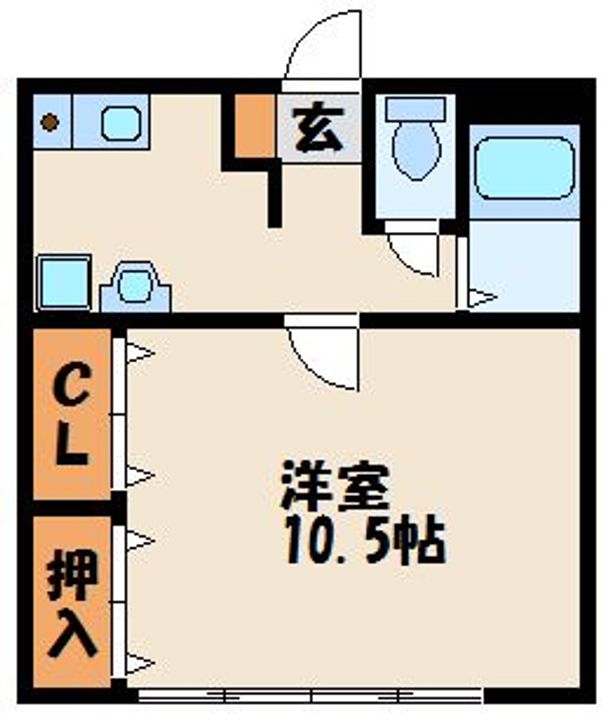 中央ビルの間取り