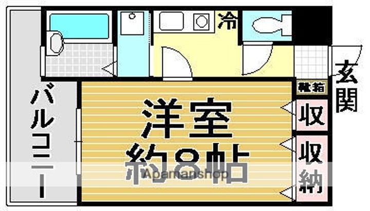 ヴァンドラメールの間取り