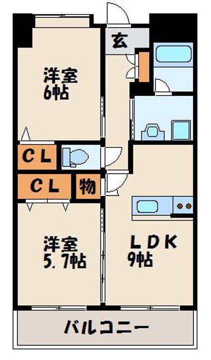 プリンセスティアラの間取り