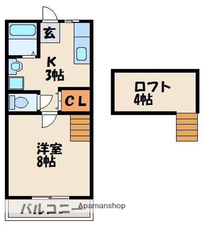 ジェニファーⅠの間取り