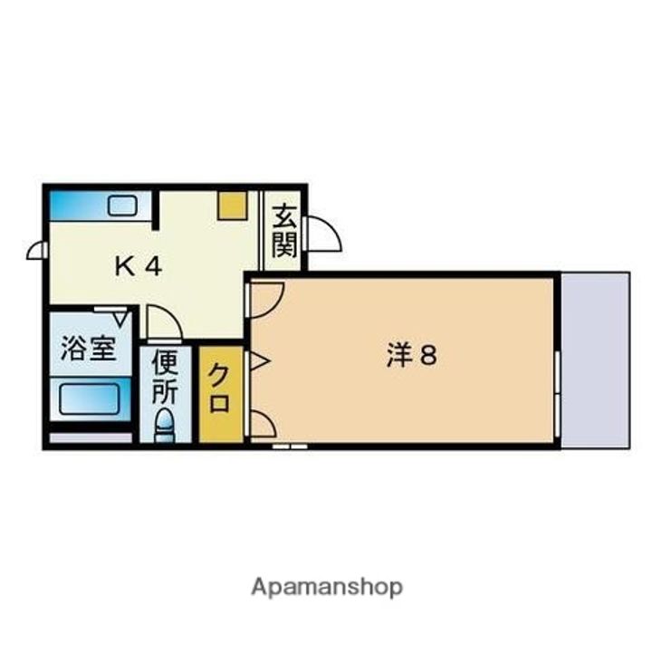 ディアス香椎D棟の間取り