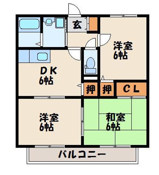 ウッドビレッジ和歌美台の間取り