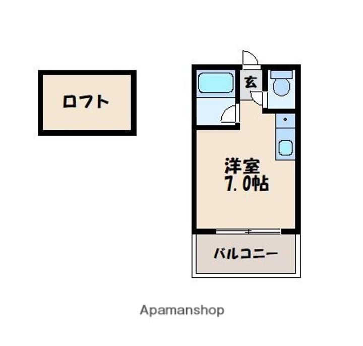 ツインリッチ和白東Bの間取り