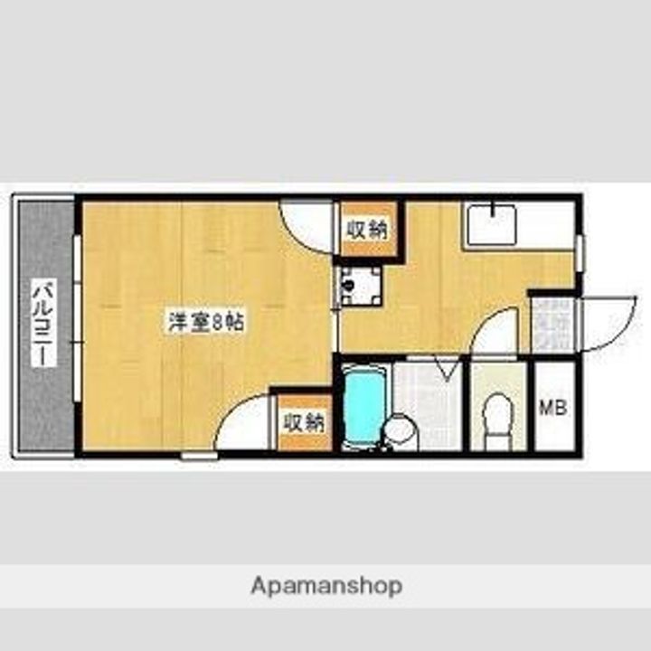 タイガーハイツⅡの間取り