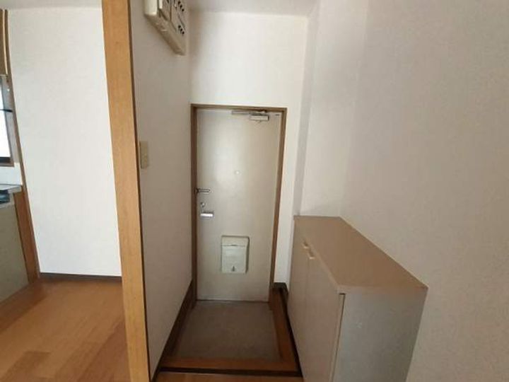 インペリアル津屋崎の玄関
