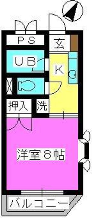 スクエア・Tの間取り