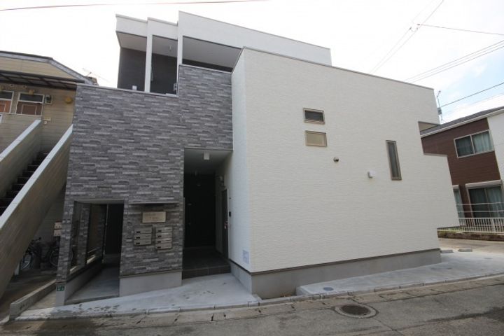 福岡県福岡市東区香椎駅東1丁目の賃貸アパートの外観