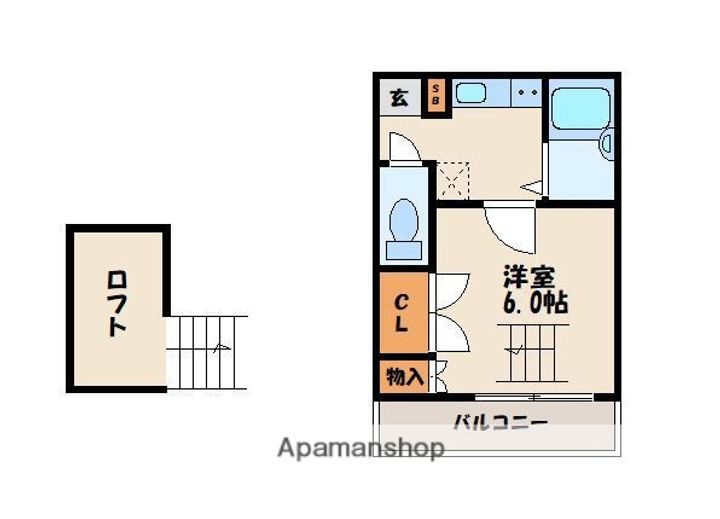メルシーⅡの間取り