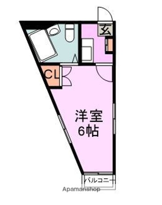 サンリゾート香椎Ⅱの間取り