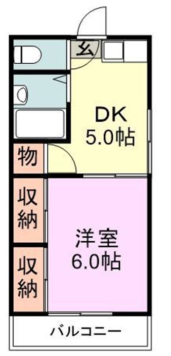 ことぶき荘の間取り