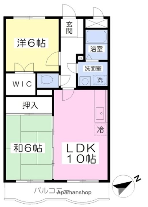ウエルシイヤマダの間取り