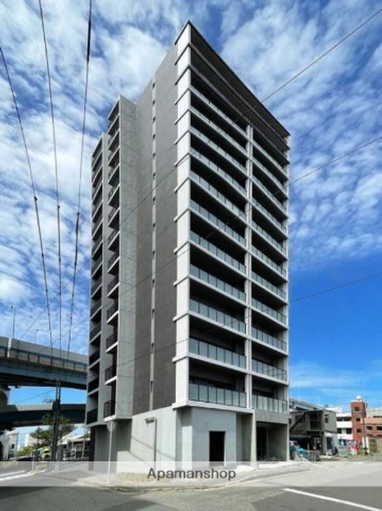 福岡県福岡市東区箱崎ふ頭3丁目の賃貸マンションの外観