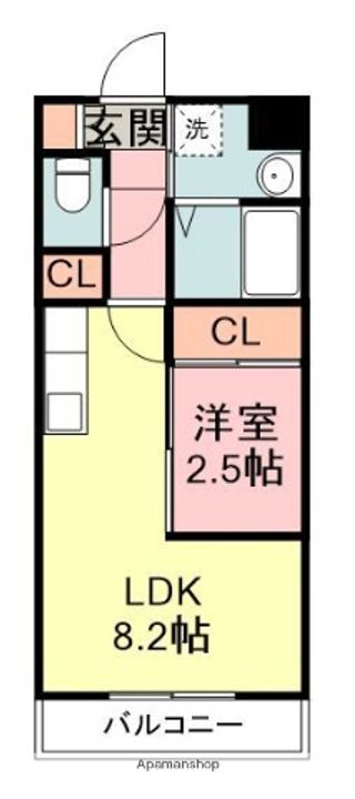 PHOENIX千早の間取り