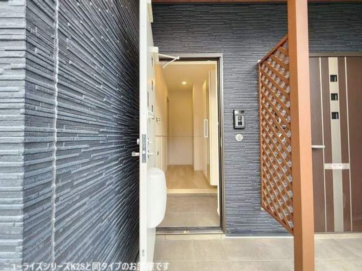 アカンサス宗像Ⅱの玄関