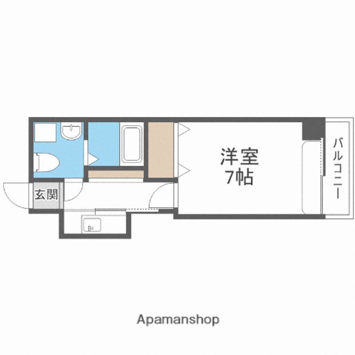 エステートモア大橋CLIOの間取り