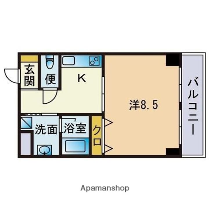 ルーチェ博多の間取り