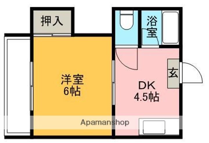 大楠光ハイツの間取り