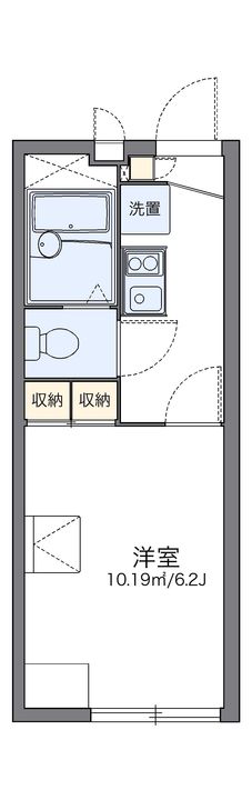 レオパレスYAYOIⅡ番館の間取り