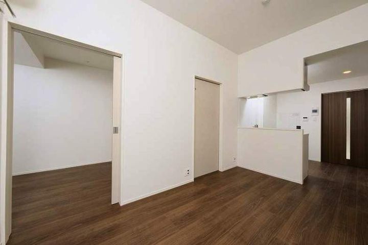 福岡県福岡市中央区西中洲の賃貸マンションの居間