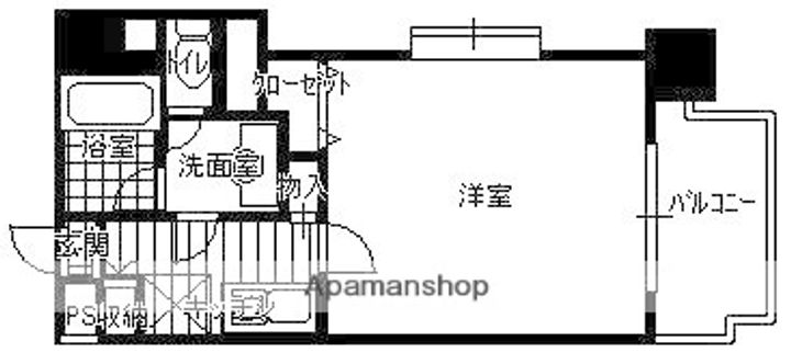 ピュアエスク比恵の間取り