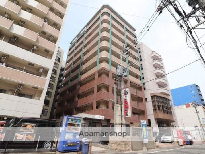 福岡県福岡市博多区祇園町の賃貸マンションの外観