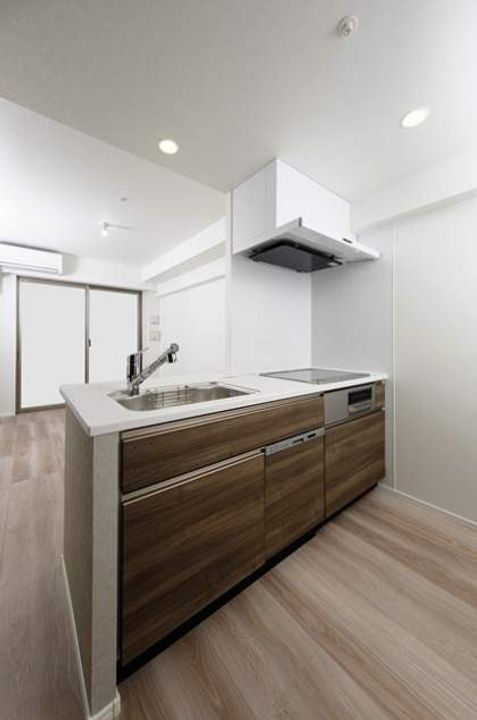 福岡県福岡市博多区住吉2丁目の賃貸マンションのキッチン