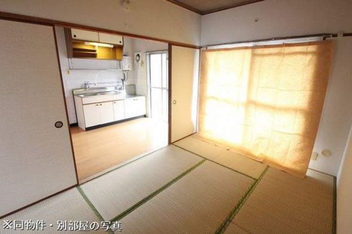 原田コーポの居間