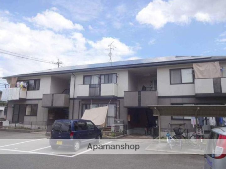 福岡県春日市平田台3丁目の賃貸アパートの外観