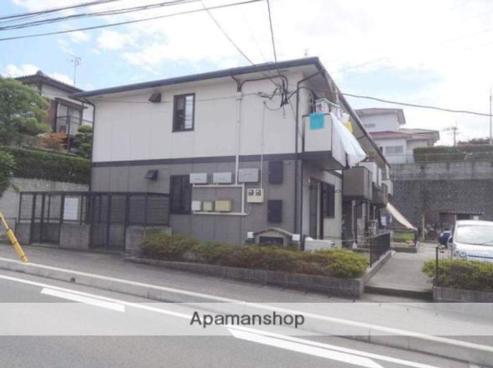 福岡県春日市平田台3丁目の賃貸アパートの外観