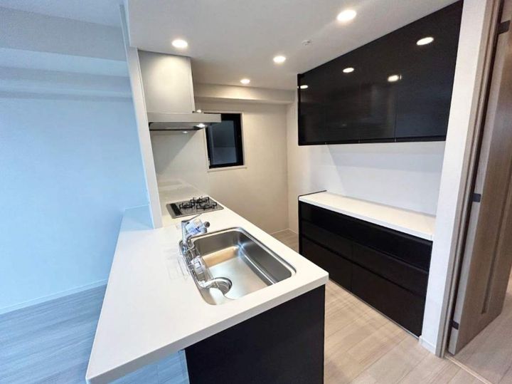アクタス博多グランミライのキッチン