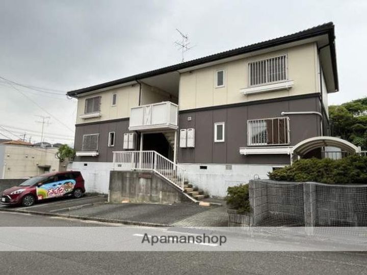 福岡県大野城市つつじケ丘1丁目の賃貸アパートの外観