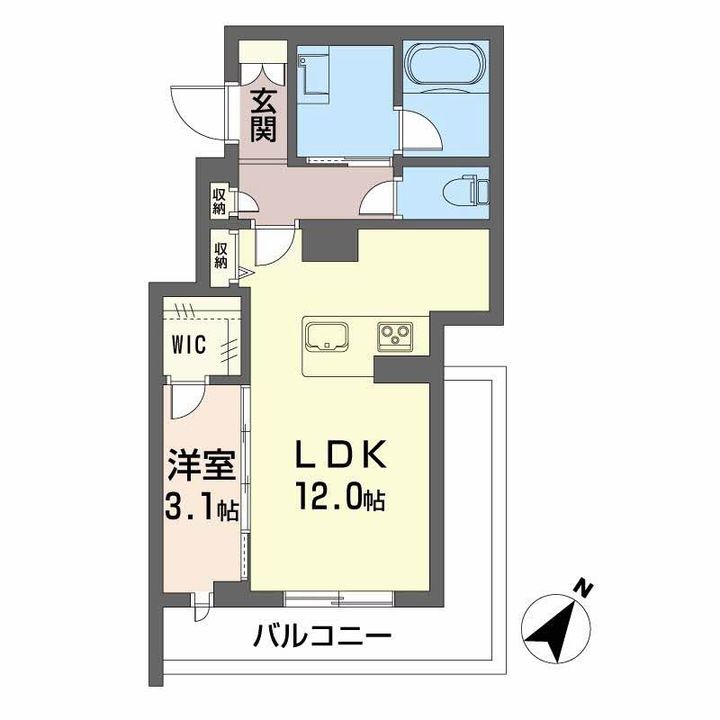 プラミリー大野城の間取り